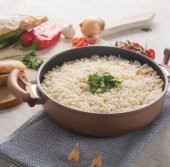 Nehir Titanyum Basık Karnıyarık-Pilav Tenceresi 28 cm thumbnail 4