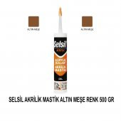 SELSİL SİLİKONİZE AKRİLİK MASTİK 500 GR - 1