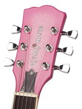 VALENCIA GRE2KCPK ELEKTRO GİTAR GYPSY ROSE SET (GIGBAG, STRAP, STICK Elektro Gitarset Pembe (Askı-gigbag-sticker-dvd):  - 2