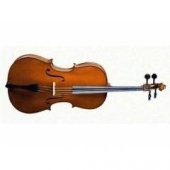 VALENCIA CE160F34 CELLO 3/4 SCALE +KILIF+YAY, KARARTILMIŞ AKÇAAĞAÇ B CELLO (3/4)+KILIF+YAY, SUNBURST   - 1