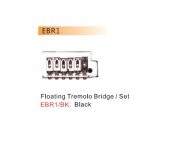 VALENCIA EBR1BK ELEKTRO TREMOLO KÖPRÜ+KOL SET SİYAH DR.PARTS (8 Vİ ELEKTRO TREMOLO KÖPRÜ+KOL SET SİYAH DR.PARTS : - 1