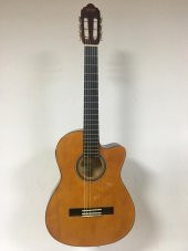 VALENCIA VC104TCVT ELEKTRO KLASİK GİTAR SAP ÇELİKLİ 4/4 NATUREL ELEKTRO KLASİK GİTAR SAP ÇELİKLİ 4/4 NATUREL, CUTAWAY, Valencia VT200 Pickup and preamp system with 1 volume and 1 tone control - 1