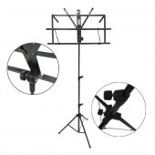 CREMONIA MS110L NOTA SEHPASI KILIFLI 0.75 KG CREMONIA, MS110L, NOTA SEHPASI KILIFLI, YÜKSEKLİĞİ AYARLANABİLİR (65-135 CM), STANDART TİP, METAL, NOTA TABLA ÖLÇÜLERİ: 485X235CM, AĞIRLIK: 0,750 KG - 1