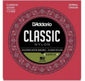 DADDARIO EJ27N 1/2 KLASİK GİTAR TEL SETİ (1/2), SILVERPLATED WOUND, C EJ27N 1/2 Student Nylon Fractional, Normal Tension - 1