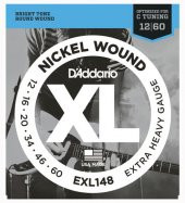 DADDARIO EXL148 ELEKTRO GİTAR TEL SETİ, XL, 12-60,EXTRA HEAVY  EXL148 Nickel Wound, Extra-Heavy, 12-60 thumbnail 1
