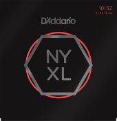 DADDARIO NYXL1052 ELEKTRO GİTAR TEL SETİ, LIGHT TOP/HEAVY BOTTOM, NI D'ADDARIO NYXL1052 ELEKTRO GİTAR TELİ SET 0.10-0.52 LIGHT TOP/HEAVY BOTTOM NİKEL VE YÜKSEK KARBONLU ÇELİK KARIŞIMI - 1