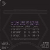 DADDARIO NYXL1149 ELEKTRO GİTAR TEL SETİ, MEDIUM (NICKEL-CARBON) - 3