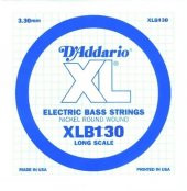 DADDARIO XLB130 BAS GİTAR TEK TEL, (Sİ), XL NICKEL WOUND, 0.130 GA Bas Tel Tek Nickel Round Woundlong Scale Si - 1
