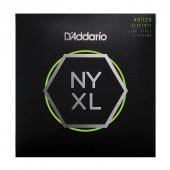 DADDARIO NYXL45125 BAS GİTAR TEL SETİ, NYXL SERİSİ, LONG SCALE, 5 TEL Light Top/Medium Bottom 5-String / Long Scale Set NYXL45125 - 1