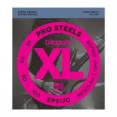 DADDARIO EPS170 BAS GİTAR TEL SETİ, XL, 45-100, LONG SCALE, PROSTE   - 1