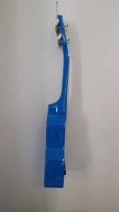 CREMONIA AU01L-21DBL UKULELE 21" KOYU MAVİ CREMONIA, AU01L-21DBL, Soprano Ukulele 21", Koyu Mavi (Dark Blue), Kapak & Arka & Yanlar: Linden  - 3