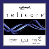 DADDARIO H412LM VIOLA TEK TEL, HELICORE, D-RE, LONG SCALE, MEDIUM  Viola Tek Tel Helicore Re Med - 1