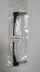 CREMONIA ALG042 GİTAR PEDALI İÇİN PATCH KABLO 15CM. SİYAH thumbnail 2