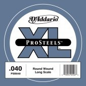 DADDARIO PSB040 BAS GİTAR TEK TEL, (SOL), PRO STEELS, 0.040 GAUGE,   - 1