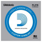 DADDARIO PL016 ELEKTRO VE AKUSTİK TEK TEL, 016 G-(SOL) - 1