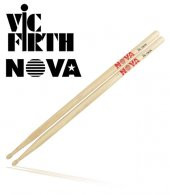VICFIRTH N5B BAGET(ÇİFT) NOVA 5B WOOD, HICKORY, 16"x0.595", MED Baget(Çift) Nova 5B Wood thumbnail 1
