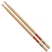 VICFIRTH N5B BAGET(ÇİFT) NOVA 5B WOOD, HICKORY, 16"x0.595", MED Baget(Çift) Nova 5B Wood thumbnail 2