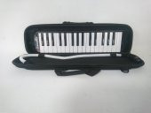 CREMONIA CR32BK-12 MELODİKA 32 TUŞLU SİYAH RENK 12 Lİ PAKET EVA ÇANTA - 1