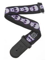 PLANETWAVES 50JS07 GİTAR ASKISI DOKUMA JOE SATRIANI SKULLS Gitar Askısı Dokuma Joe Satrıanı Skulls - 4