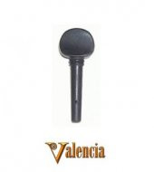 VALENCIA VPG100E44 KEMAN KULAĞI, ABANOZ, SCALE 4/4 Keman Kulağı Abanoz (4/4): - 1