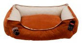 Lepus Soft Köpek Yatak Large Koyu Kahverengi EN60cm-YÜK.24cm-BOY75cm - 1