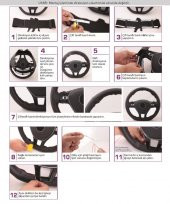 Volkswagen Passat B5 Deri Direksiyon Kılıfı Araca Özel Dikmeli - 2