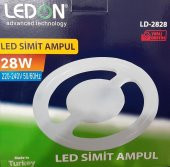 Ledon Led Simit Lamba 28 Wat E27 Duyu 2200 Lümen - 3
