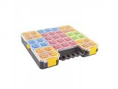 Super-bag Cube 400 21 Bölmeli Organizer Takım Çantası Vida Çivi Düğme - Asr-4022 - 2
