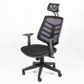 Ofis fileli müdür koltugu yatarlı çift fonksiyonlu - 3