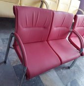CLAS İKİLİ BEKLEME KOLTUK''OFİS BEKLEME SANDALYESİ''İKİ KISILIK - 3