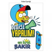 Kral Şakir Duvar Sticker-8, Kral Şakir Çıkartmaları 50x70 cm - 2