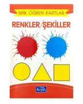 Bak Öğren Kartlar Renkler ve Şekiller Parıltı Yayınları - 1