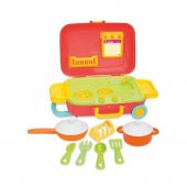 03478 Barbie Mutfak Set Bavulum -Dede - 8