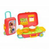 03478 Barbie Mutfak Set Bavulum -Dede - 9