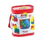 01021 Dede, Akıllı Çocuk Blokları 40 Parça - 2