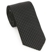 Siyah Kravat Kol Düğmesi Hediyelik Set-Brianze KMK-17 thumbnail 3