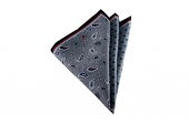 Gri Çiçekli Mendil Brianze M-72 - 1
