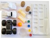 Diy Suv Eğitici 2 Farklı Suv Araçlı 15 Parça Araba Boyama Seti - 6