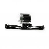 GoPro Hava Delikli Kask Aparatı Kamera Kafa Baş Head Go Pro - 6