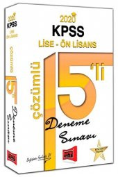 2020 KPSS Lise Ön Lisans 15 li Çözümlü Deneme Sınavı Yargı Yayın - 1