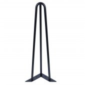 Side Metal Ahşap ve Kütük Sehpa Ayağı 40 CM - 1