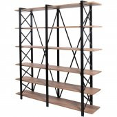 Manolya Metal Kitaplık ve Çok Amaçlı Raf - 1