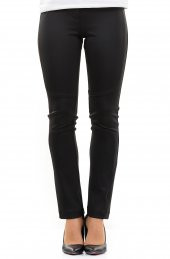 BAYAN SCUBA PANTALON SPOR SORALLİNE1684SİYAH - 4