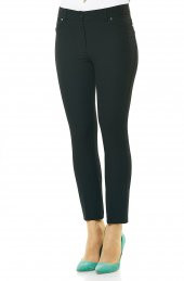 BAYAN KOT MODEL PANTOLONSORALLİNE1689SİYAH - 4