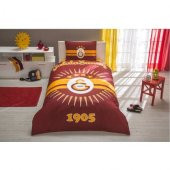 TAÇ TEK KİŞİLİK RANFORCE (%100 PAMUK) LİSANSLI  GS NEVRESİM TAKIMI GALATASARAY PARLAYAN GÜNEŞ - 1