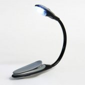Kitap Okuma Lambası Led Book Light Kıskaçlı Işık Pilli Aydınlatma - 2