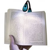 Kitap Okuma Lambası Led Book Light Kıskaçlı Işık Pilli Aydınlatma - 3