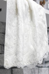 Çeyiz Diyarı Mihrimah 2li El Yüz Havlu Seti - 5