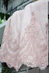 Çeyiz Diyarı Mihrimah 2li El Yüz Havlu Seti - 6