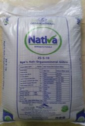 Nativa 25 5 10 NPKlı Organomineral Taban Gübre 25 Kg - 2